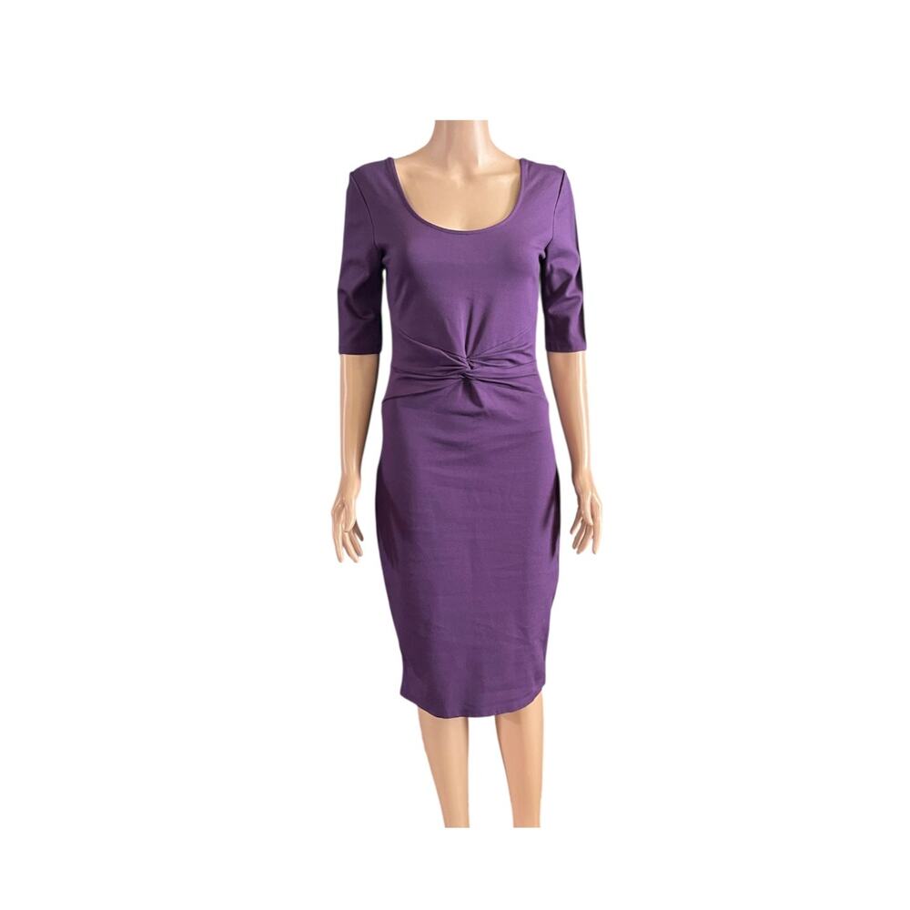 Soul Harmony Energy Women's Purple  Midi Dress Size Medium